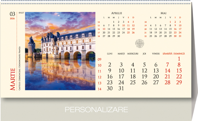 Calendar de birou Castele.CA [2]