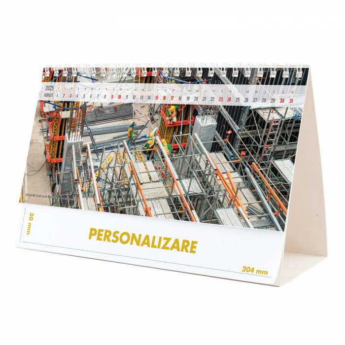 Calendar de birou Constructii, 12 file, CD [16]