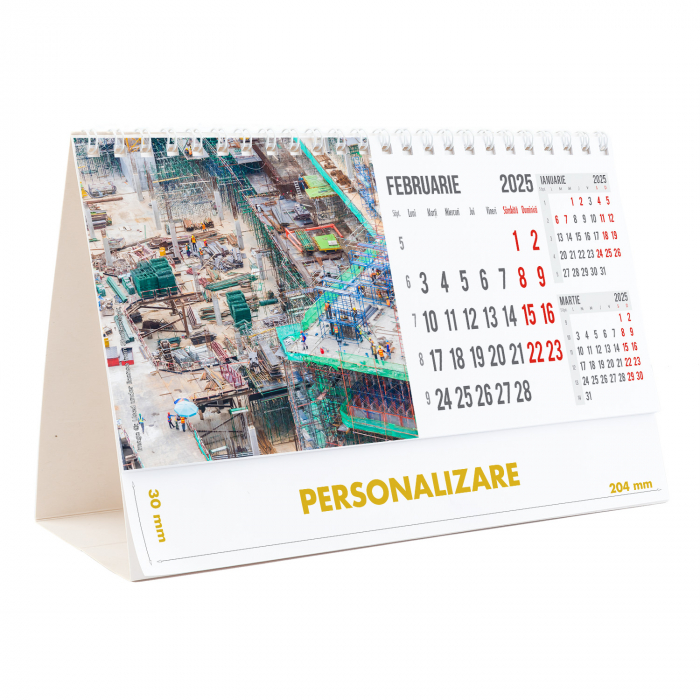 Calendar de birou Constructii, 12 file, CD [5]