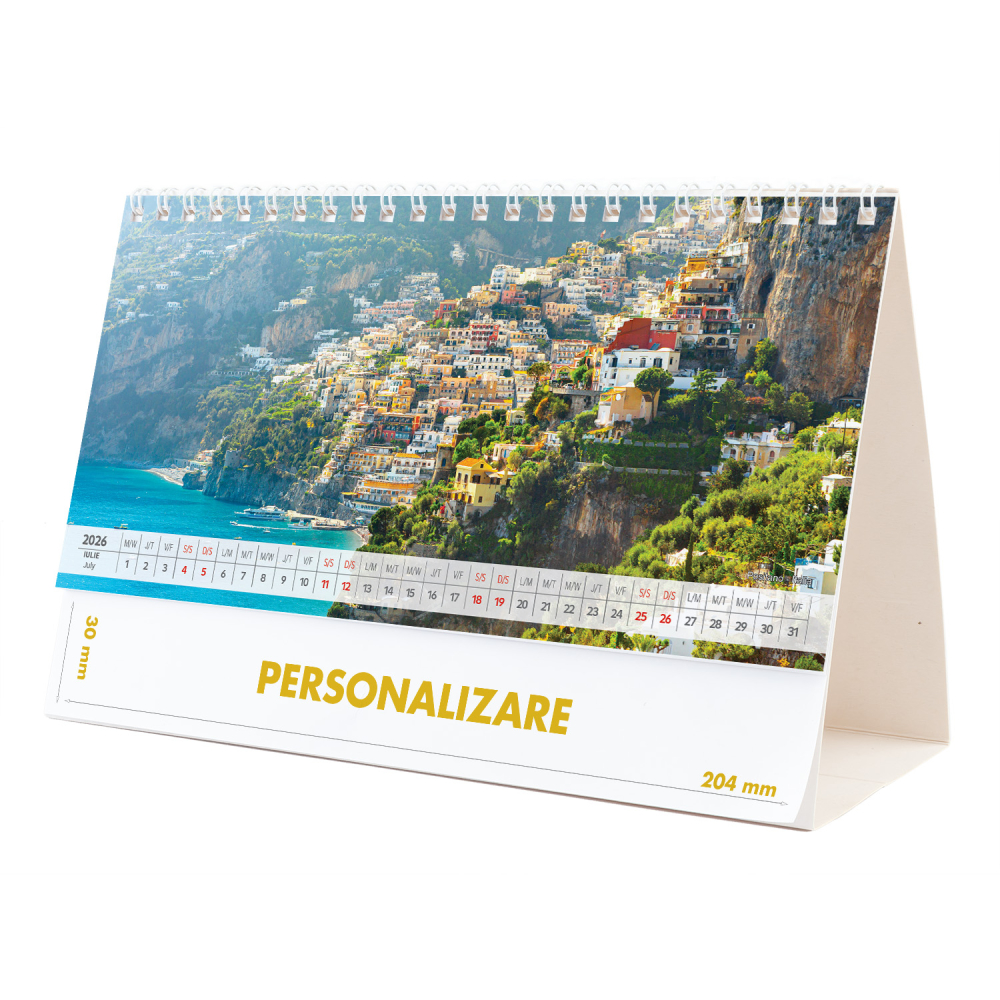 Calendar de birou Europa, 12 file, CD [14]