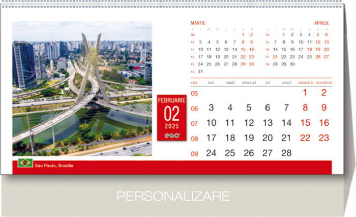 Calendar de birou Orase pe firul apei, CA [2]