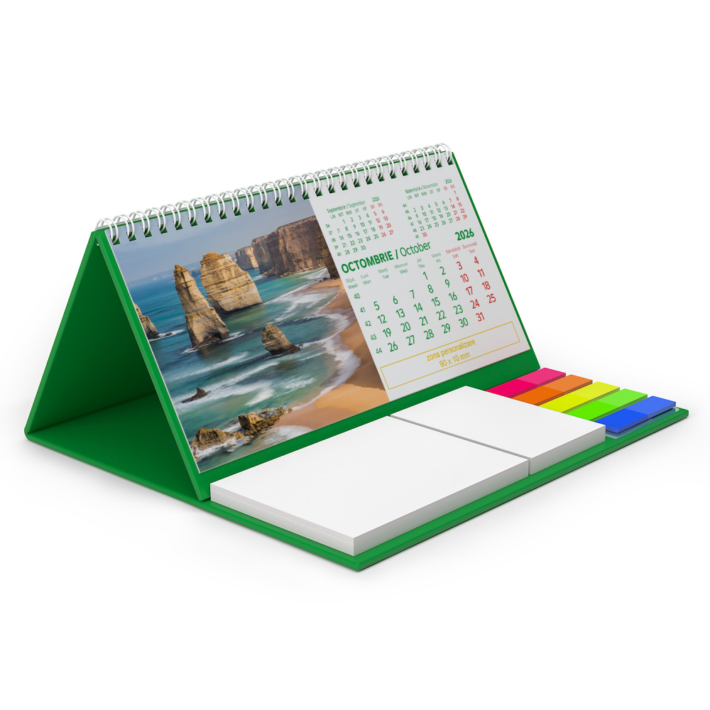 Calendar de birou personalizat, notite, Peisaje [7]