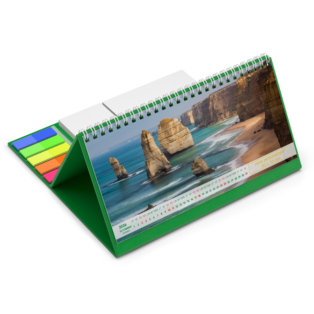 Calendar de birou personalizat, notite, Peisaje [6]