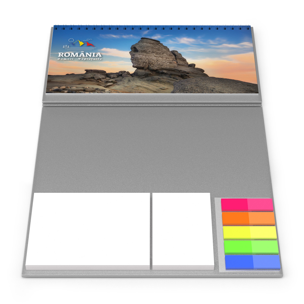 Calendar de birou personalizat,notite,Romania Comori Nepretuite [10]