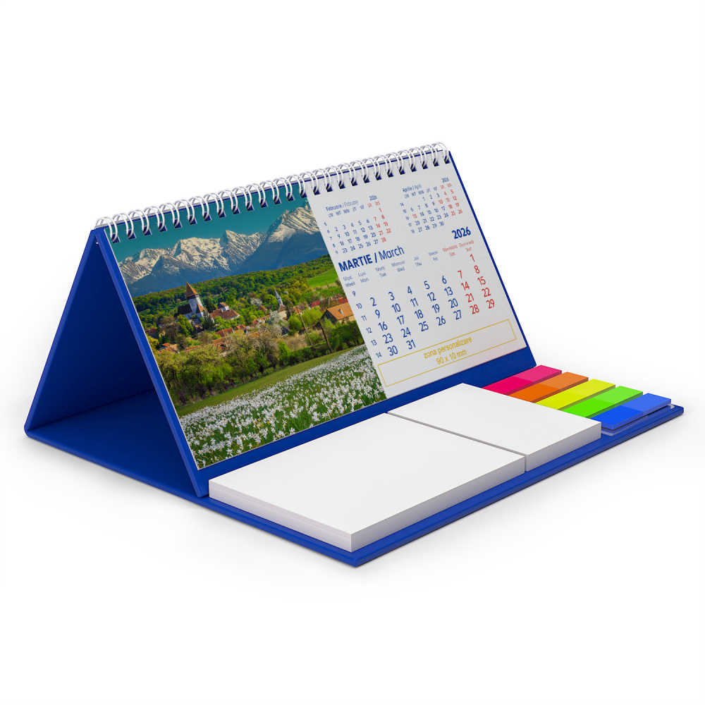 Calendar de birou personalizat,notite,Romania Comori Nepretuite [7]