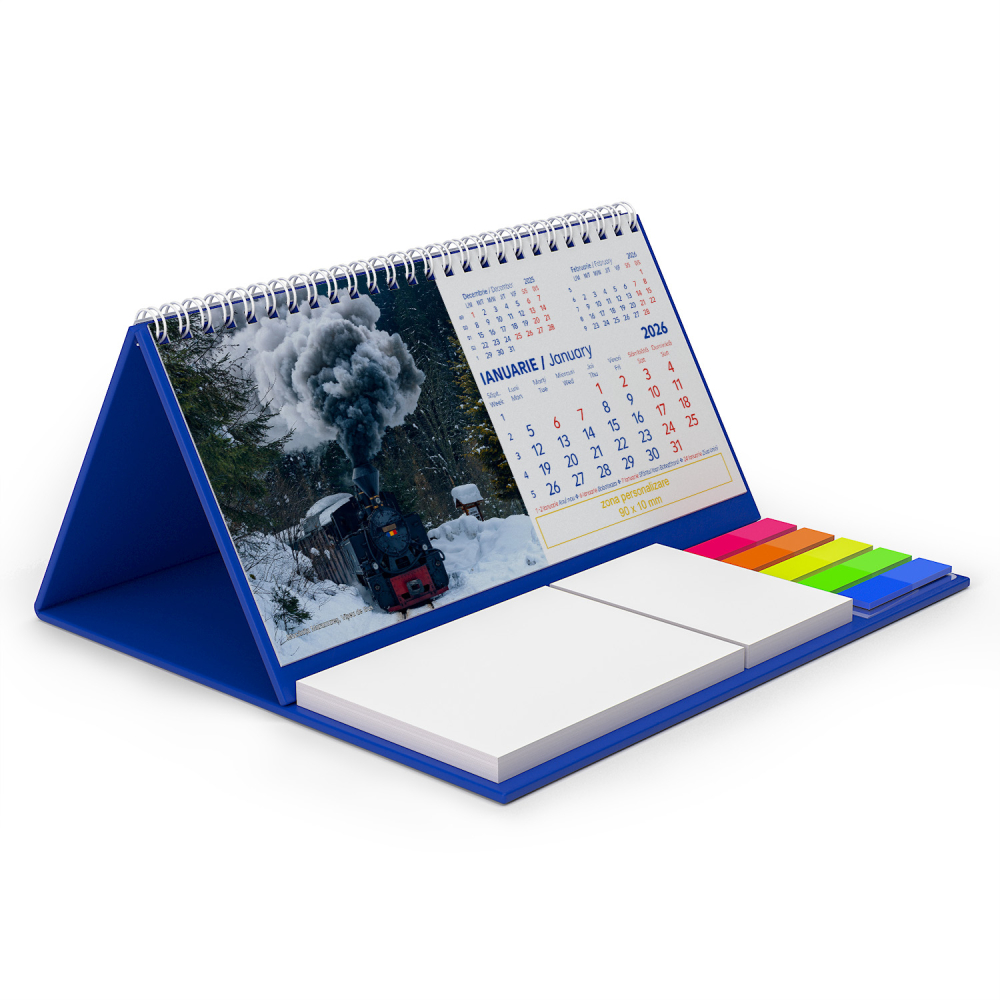 Calendar de birou personalizat,notite,Romania Comori Nepretuite [3]