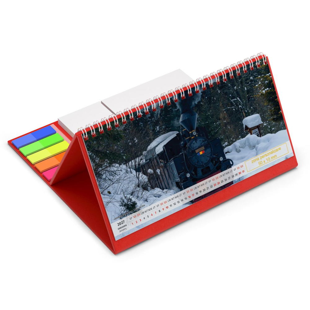 Calendar de birou personalizat,notite,Romania Comori Nepretuite [6]