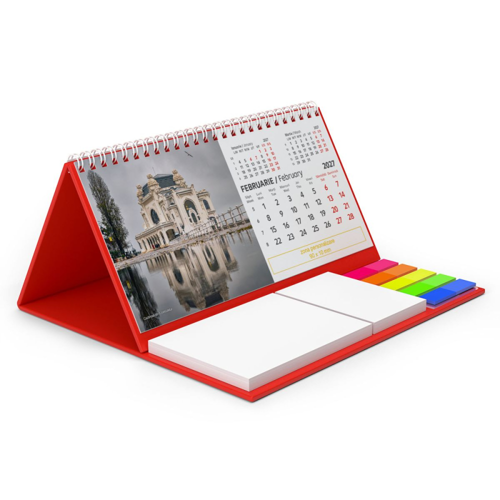 Calendar de birou personalizat,notite,Romania Comori Nepretuite [9]