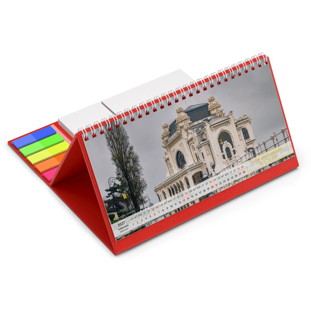 Calendar de birou personalizat,notite,Romania Comori Nepretuite [8]