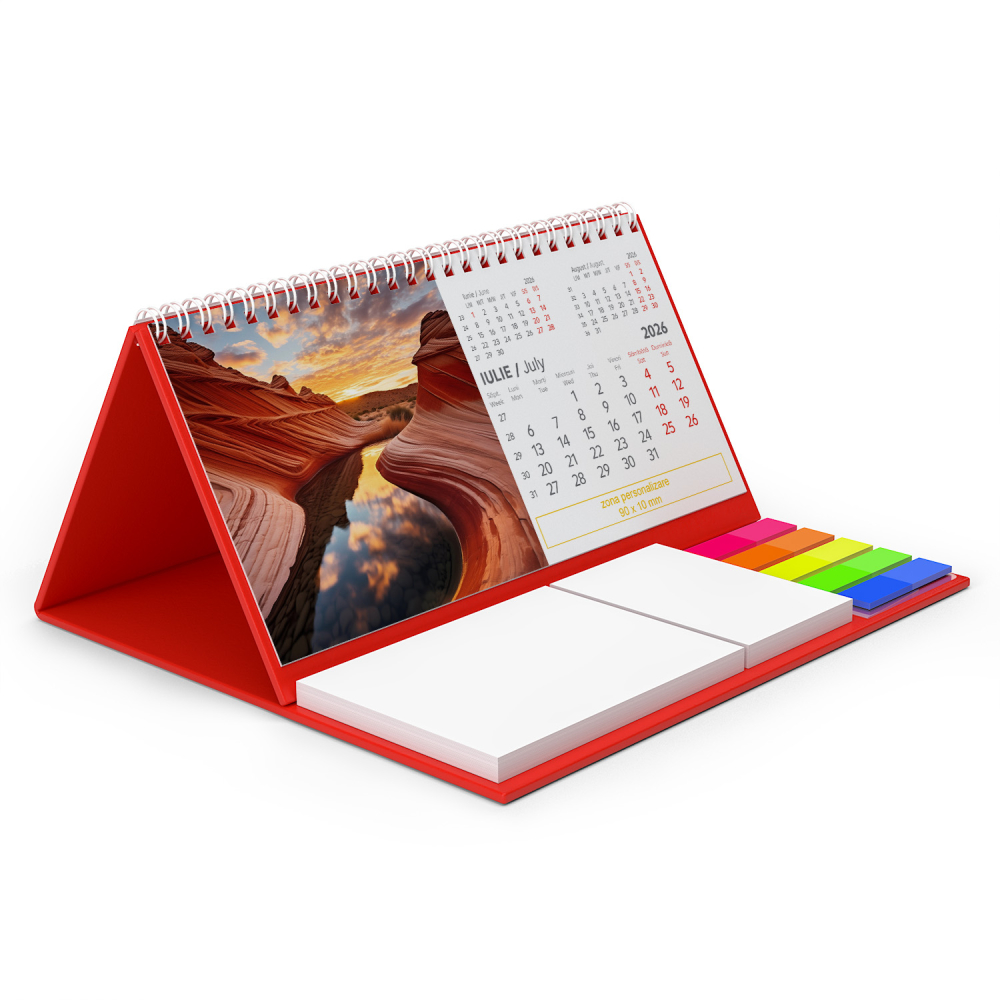 Calendar de birou personalizat,notite,Romania Comori Nepretuite [7]