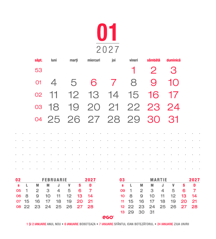 Calendar de birou Prisma, PU, CA [3]