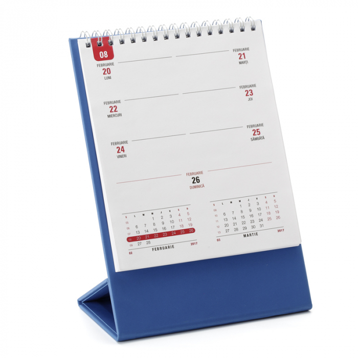 Calendar de birou Prisma, PVC, CA [3]