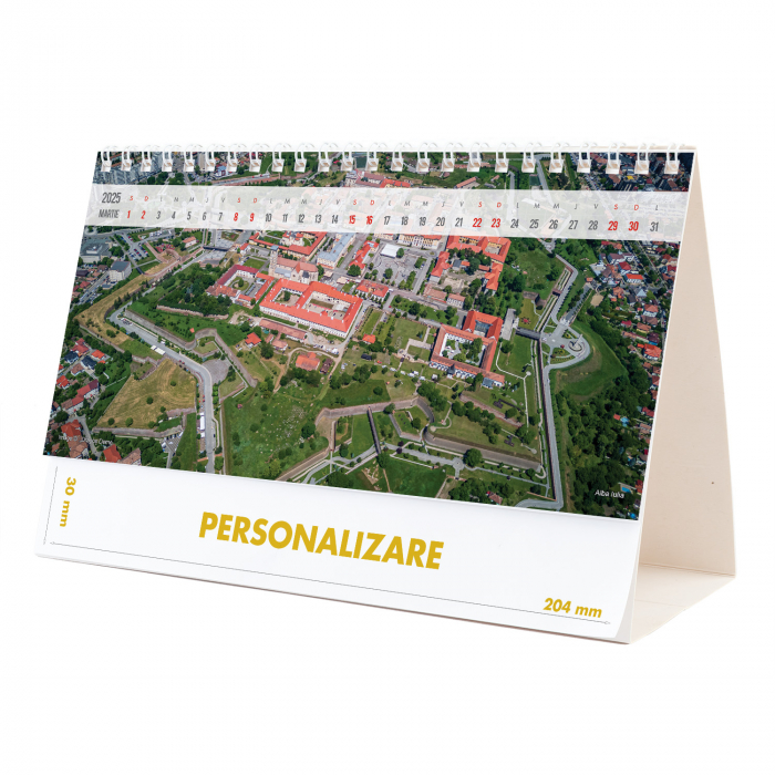 Calendar de birou Romania, 12 file, CD [6]