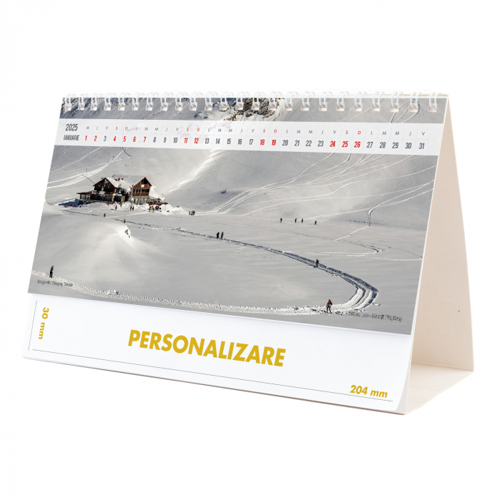 Calendar de birou Romania, 12 file, CD [2]