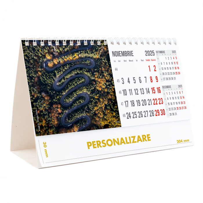 Calendar de birou Romania, 12 file, CD [23]