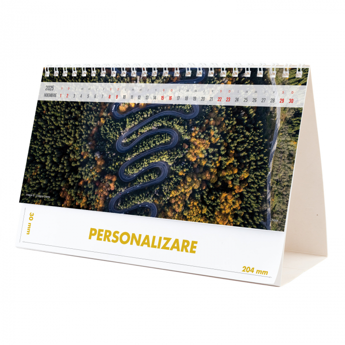Calendar de birou Romania, 12 file, CD [22]
