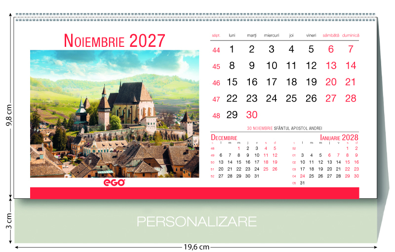 Calendar de birou Romania, CA [2]