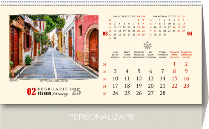 Calendar de birou Strazi,CA [2]