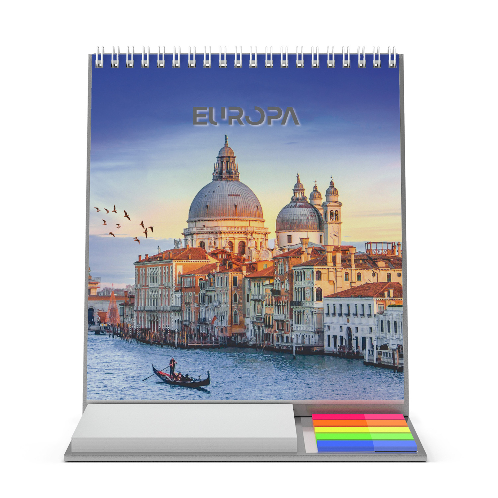 Calendar de birou vertical,notite,Europa,personalizat [3]