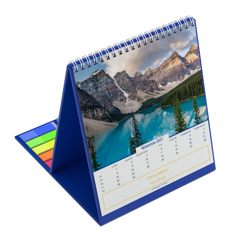 Calendar de birou vertical,notite,Peisaje,personalizat [26]