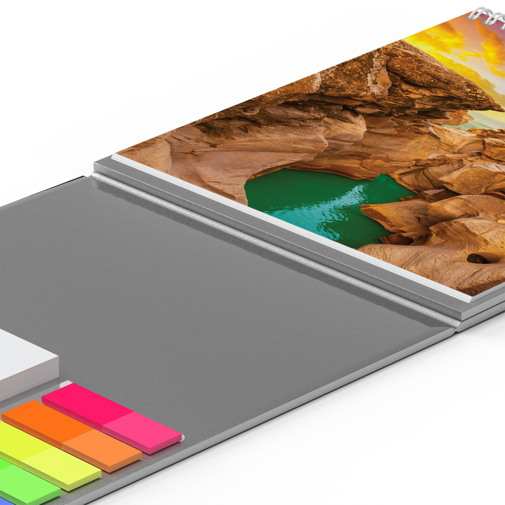Calendar de birou vertical,notite,Peisaje,personalizat [3]