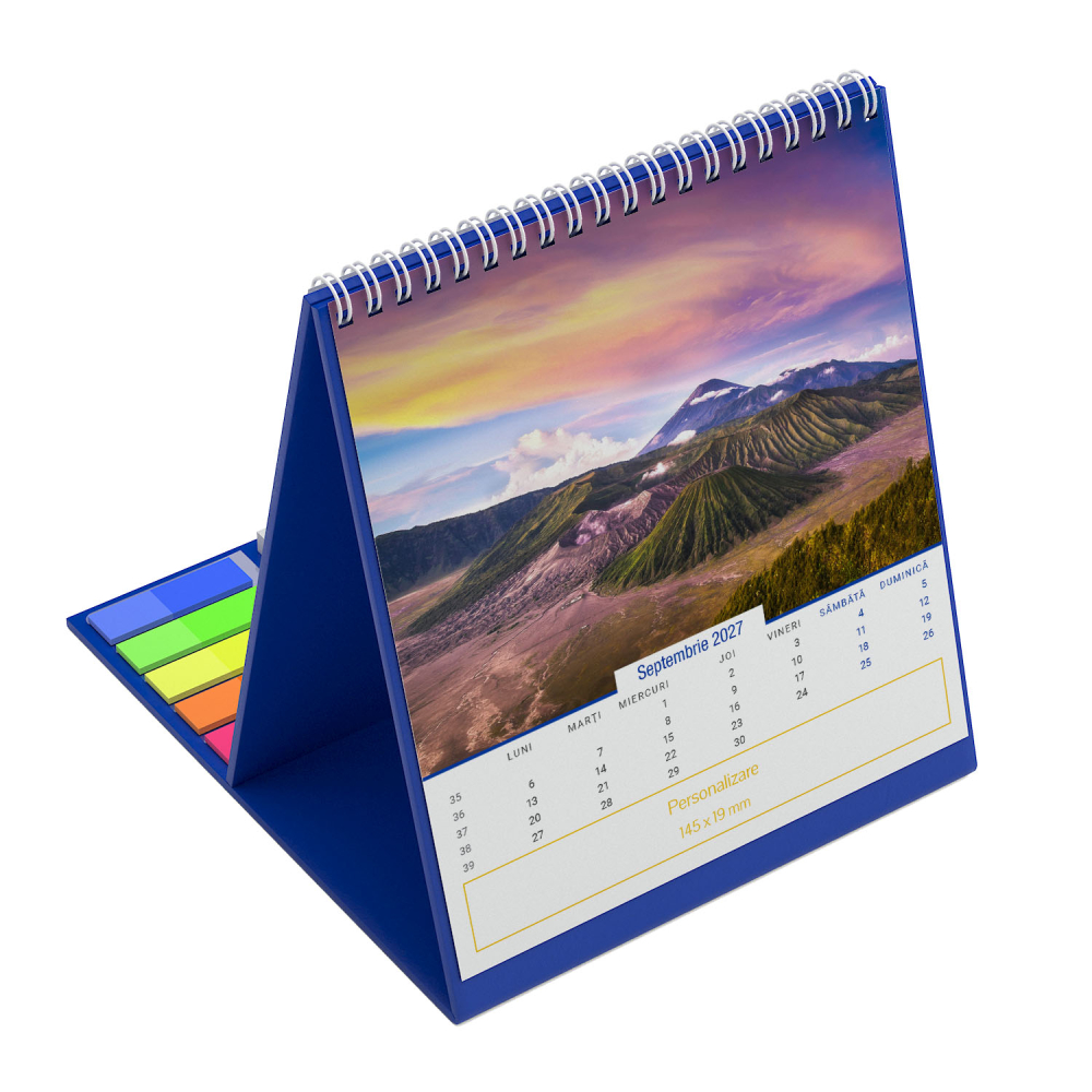 Calendar de birou vertical,notite,Peisaje,personalizat [22]
