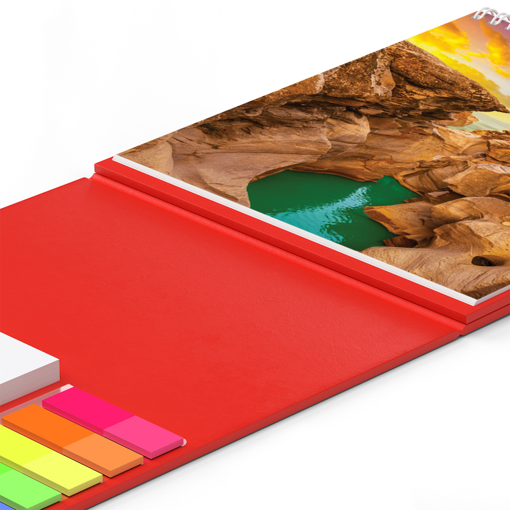 Calendar de birou vertical,notite,Peisaje,personalizat [4]