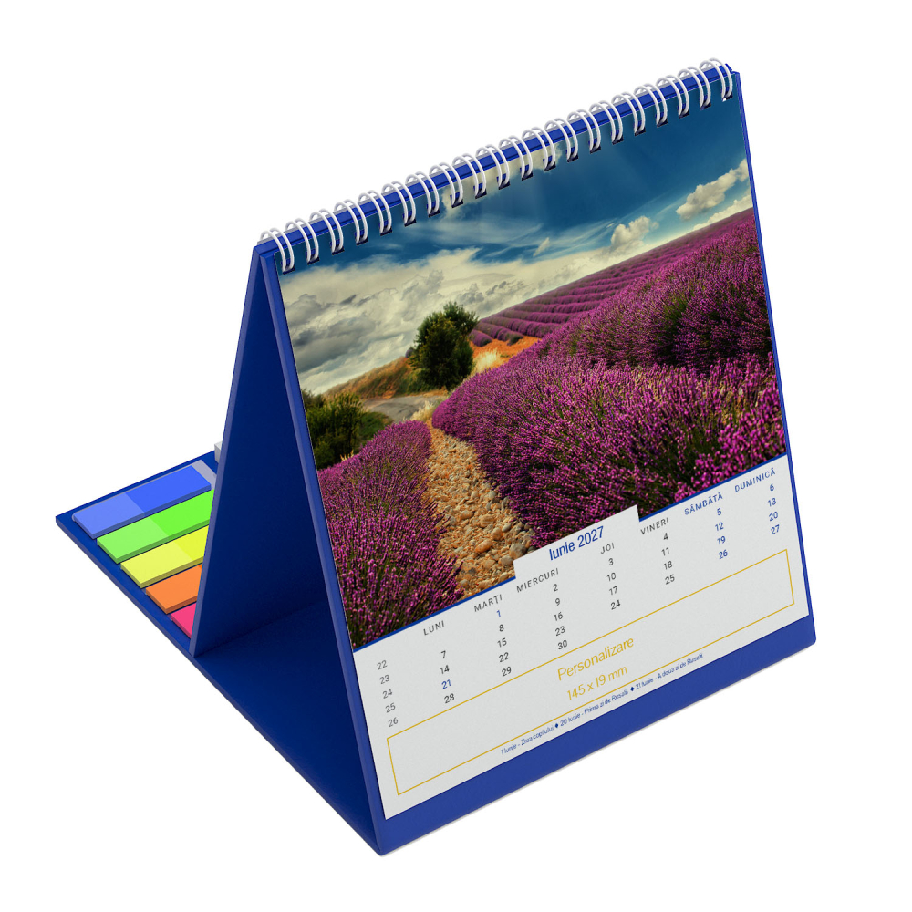 Calendar de birou vertical,notite,Peisaje,personalizat [16]