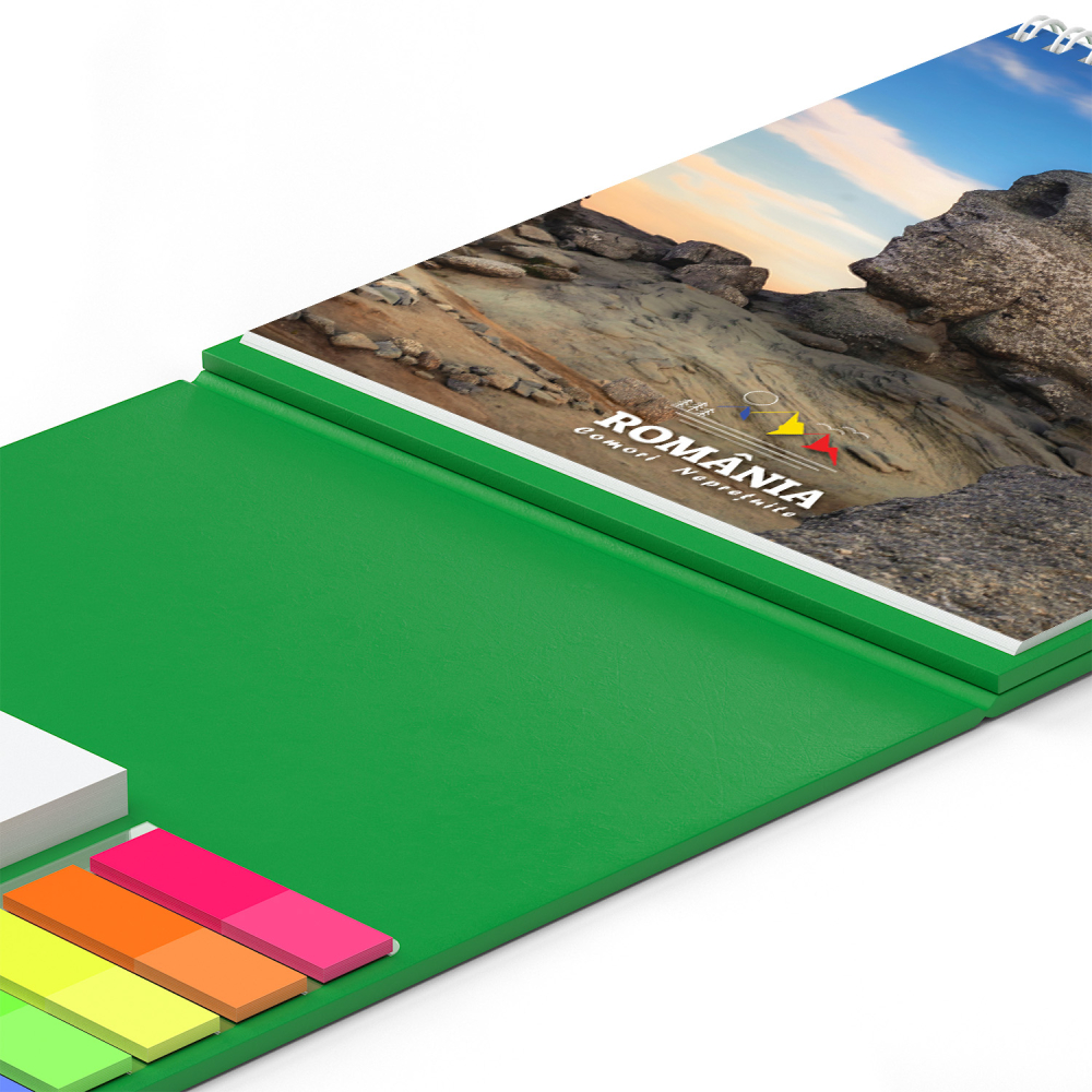 Calendar de birou vertical,notite,Romania Comori Nepretuite,personalizat [2]