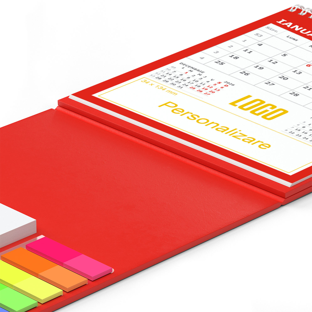 Calendar de birou vertical,notite,Triptic 2,personalizat [14]