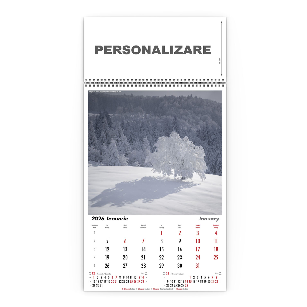 Calendar de Perete Apuseni Horia Bogdan, CD [2]