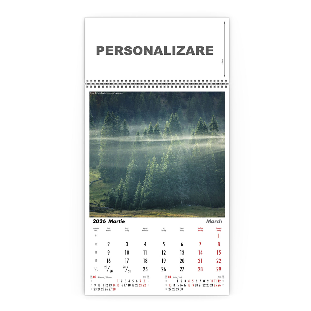 Calendar de Perete Apuseni Horia Bogdan, CD [4]