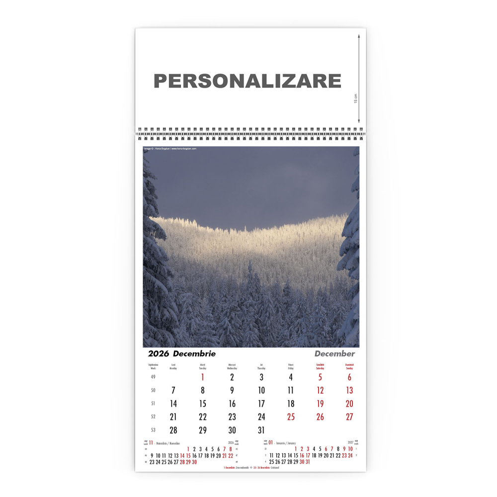 Calendar de Perete Apuseni Horia Bogdan, CD [13]