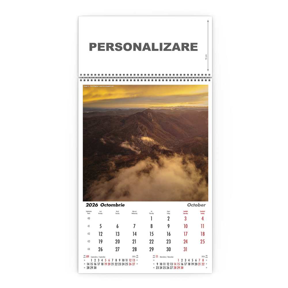 Calendar de Perete Apuseni Horia Bogdan, CD [11]