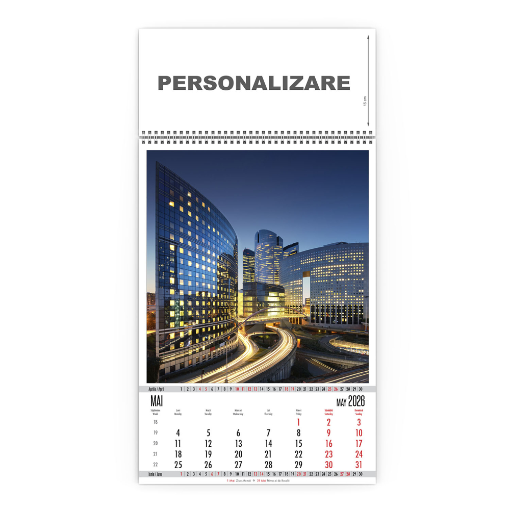 Calendar de perete Arhitectura Moderna, CD [6]