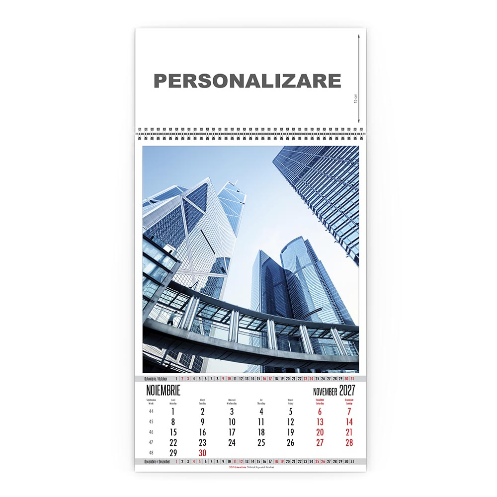 Calendar de perete Arhitectura Moderna, CD [12]