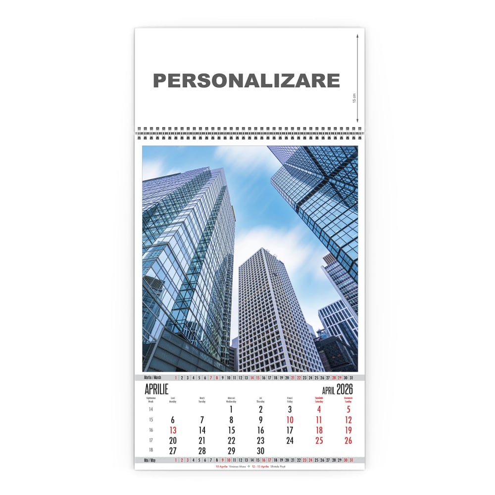 Calendar de perete Arhitectura Moderna, CD [5]