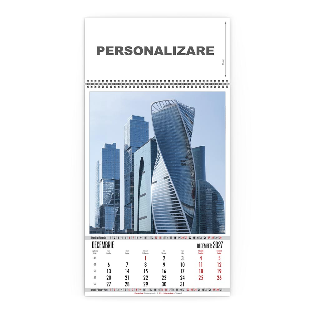 Calendar de perete Arhitectura Moderna, CD [13]