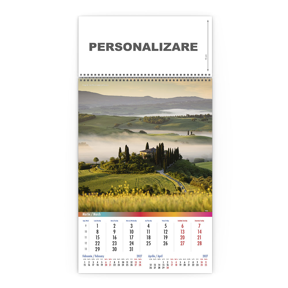 Calendar de perete Around the World, CD [4]