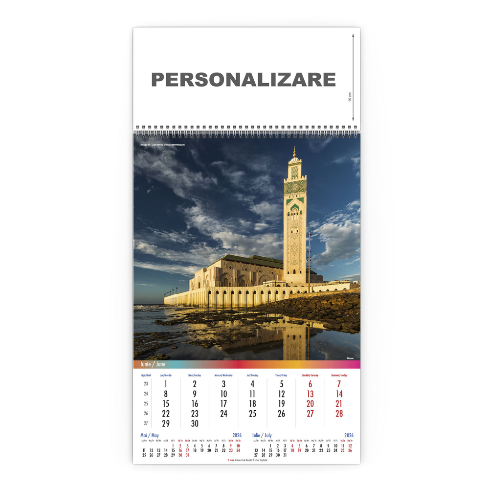 Calendar de perete Around the World, CD [7]