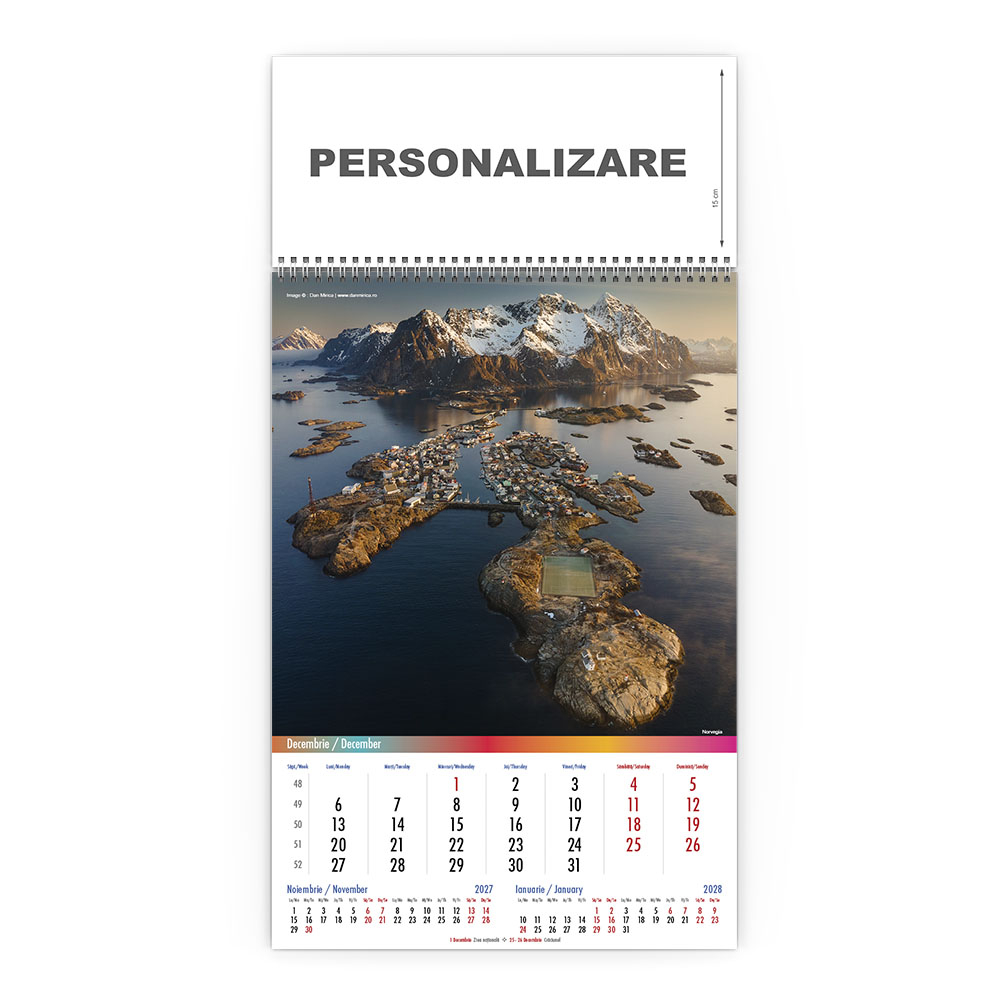 Calendar de perete Around the World, CD [13]