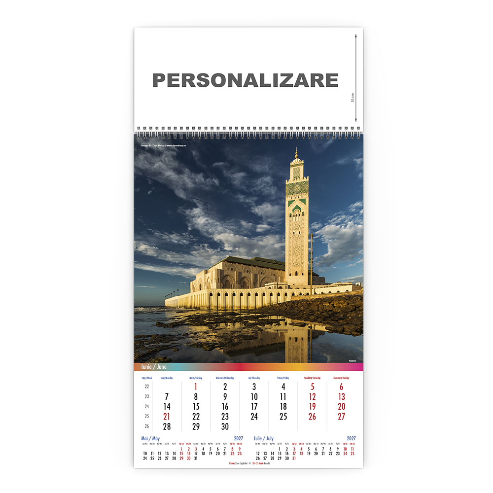 Calendar de perete Around the World, CD [7]