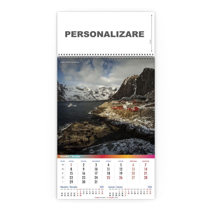 Calendar de perete Around the World, CD [13]