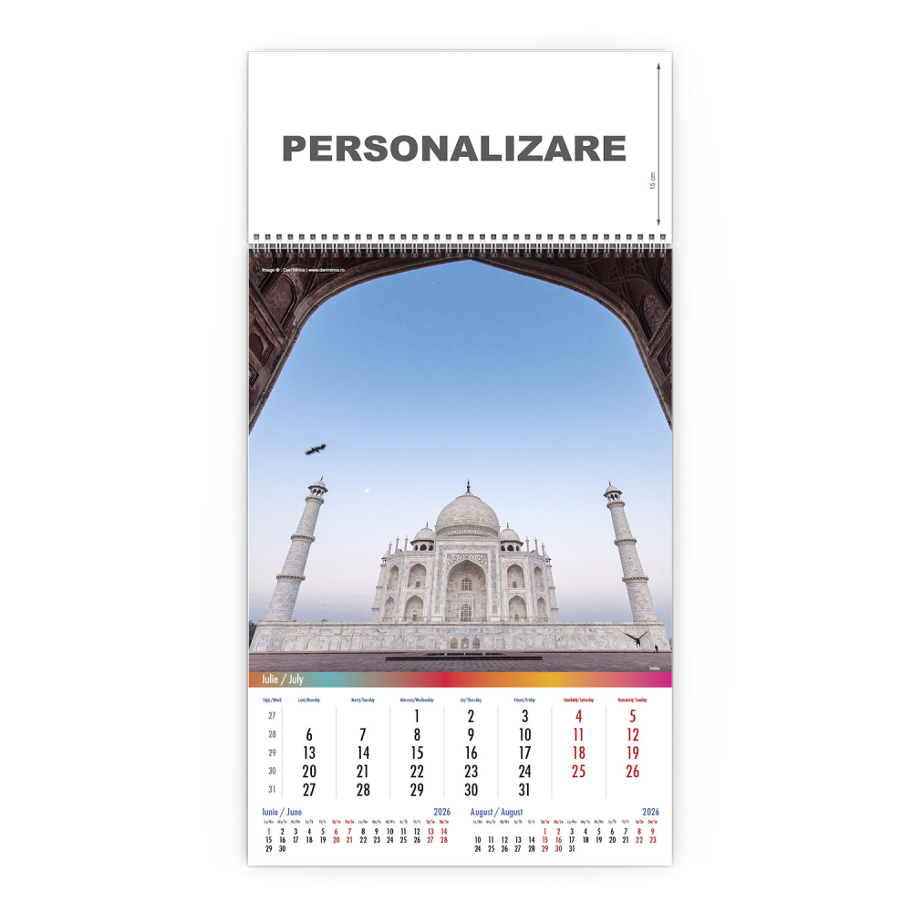 Calendar de perete Around the World, CD [8]