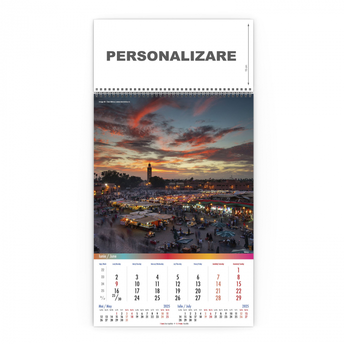 Calendar de perete Around the World, CD [7]
