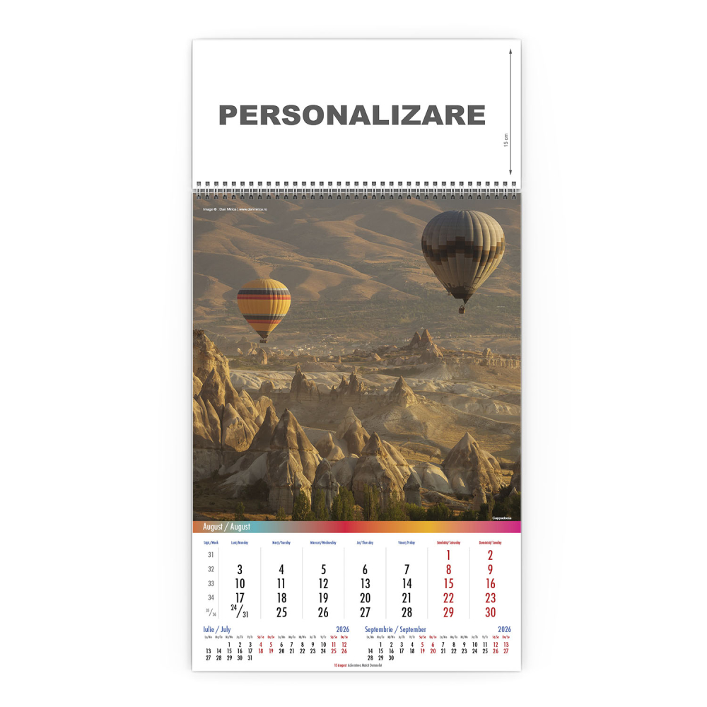 Calendar de perete Around the World, CD [9]