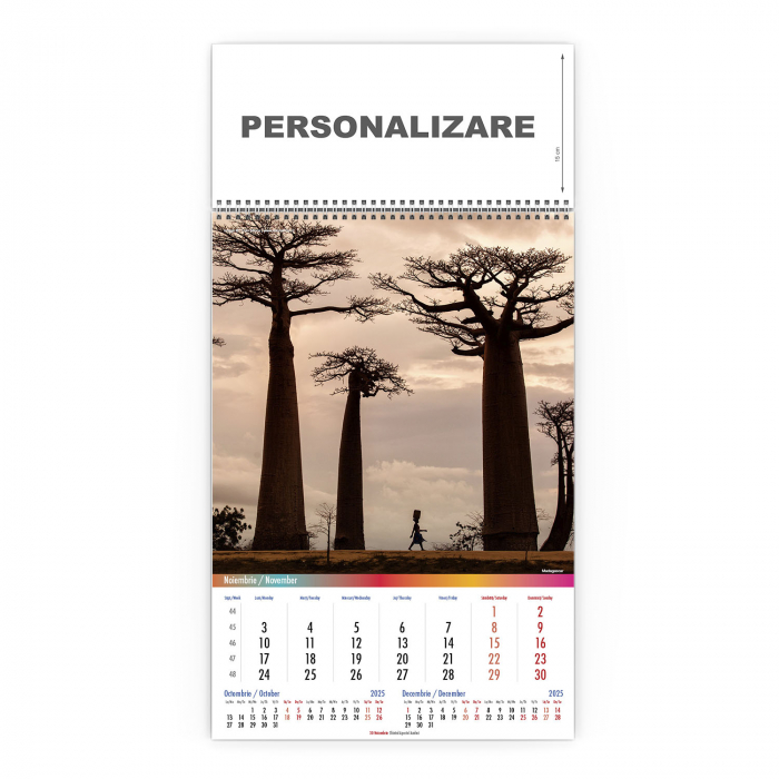 Calendar de perete Around the World, CD [12]