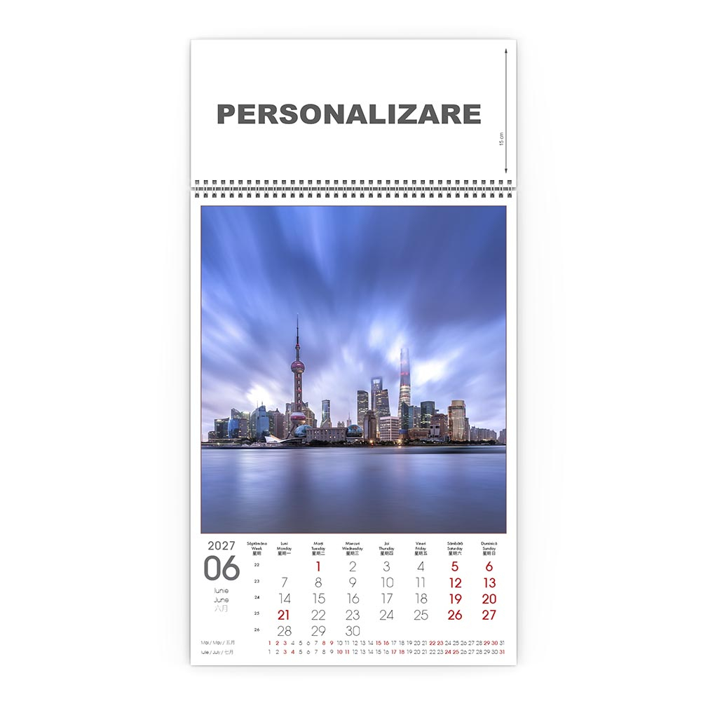 Calendar de perete China, CD [7]