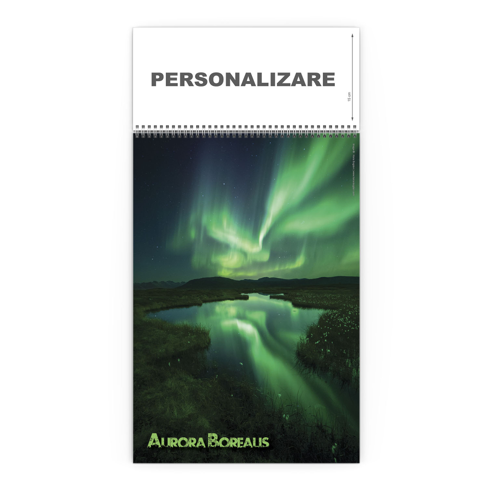 Calendar de perete Aurora Borealis, CD [1]