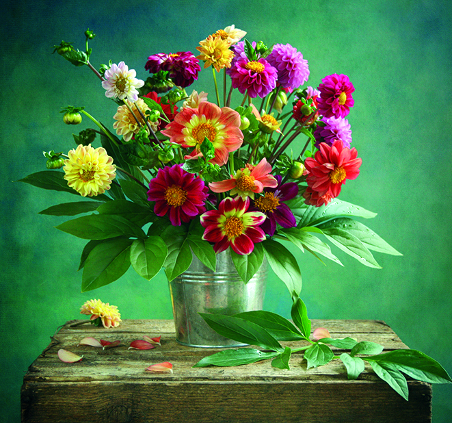 Calendar de perete Bouquets, CT [14]